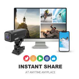 Rexing A1 Two Way Action Camera – Front & Back – Buy Online at AbmarketX