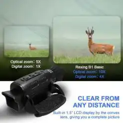 Rexing B1 Basic Infrared Night Vision Monocular – Buy Online at AbmarketX