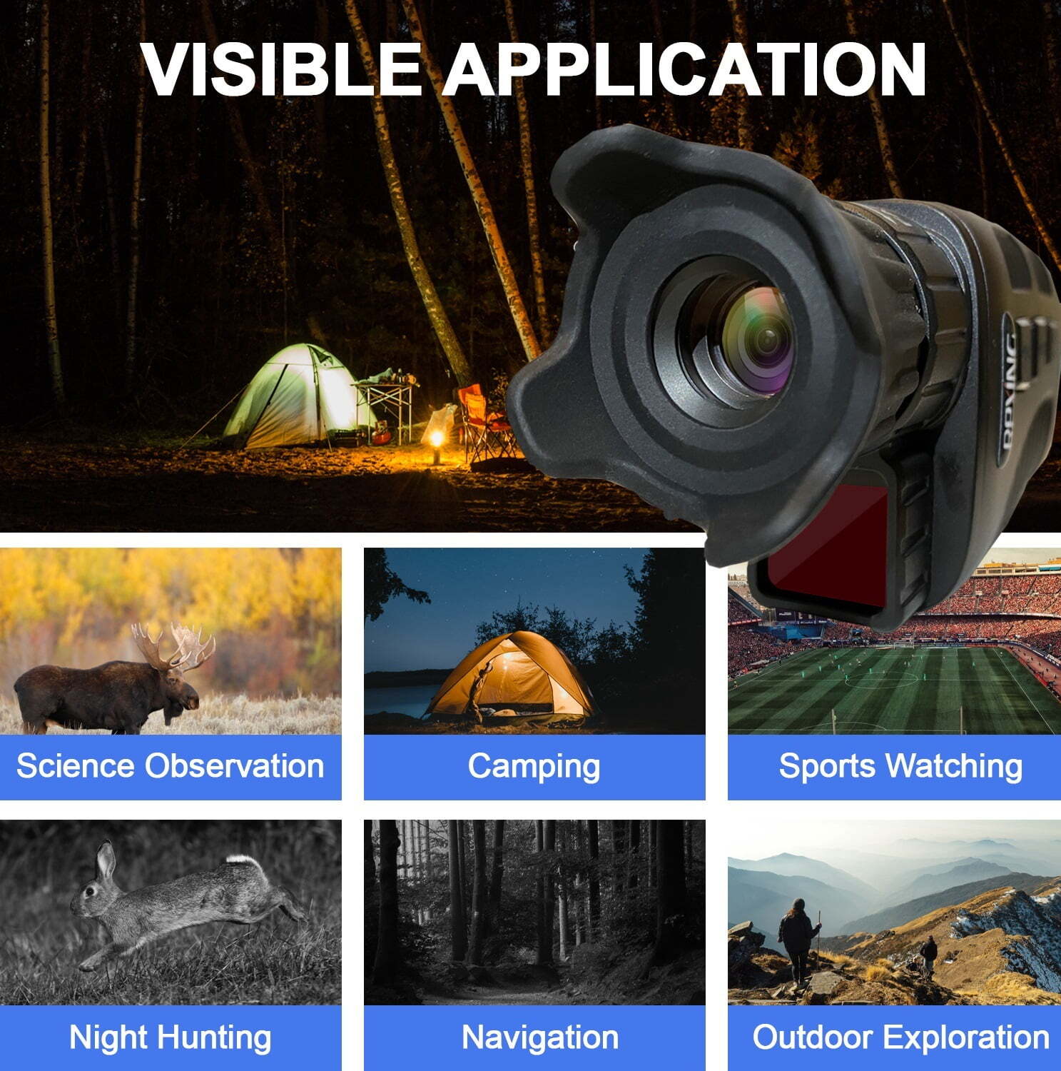 Rexing B1 Basic Infrared Night Vision Monocular – Buy Online at AbmarketX