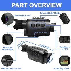 Rexing B1 Basic Infrared Night Vision Monocular – Buy Online at AbmarketX