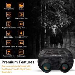 Alternative view of Rexing B1 (Camo) Night Vision Goggles Binoculars