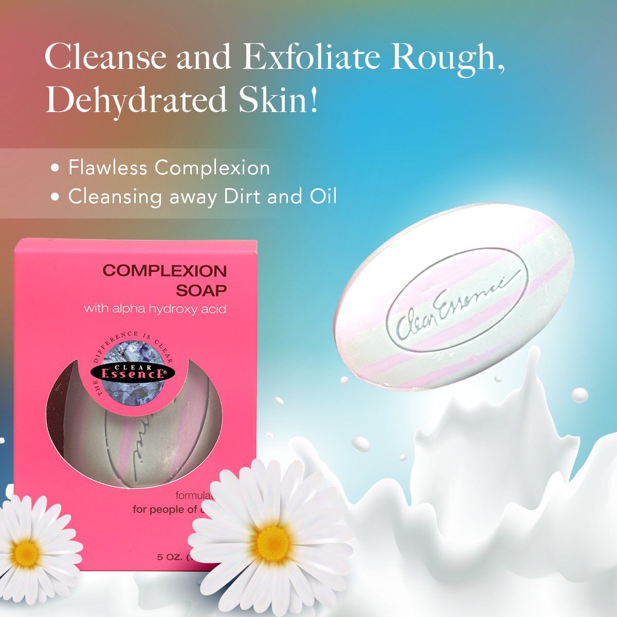 Clear Essence Complexion Cleansing Bar Soap, 5 oz – Pack of 2 – Buy Online at AbmarketX