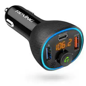 Rexing FM3 Bluetooth 5.0 FM Transmitter Car Charger – Buy Online at AbmarketX