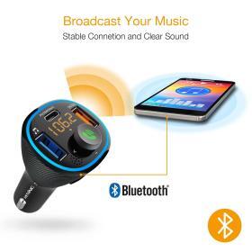 Rexing FM3 Bluetooth 5.0 FM Transmitter Car Charger – Buy Online at AbmarketX