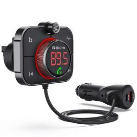 Rexing FMT2 Bluetooth 5.0 FM Transmitter Car Charger – Buy Online at AbmarketX