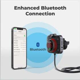 Rexing FMT2 Bluetooth 5.0 FM Transmitter Car Charger – Buy Online at AbmarketX