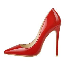 Onlymaker Women’s Pointed Toe Stiletto High Heels – Red – Buy Online at AbmarketX