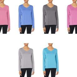Hanes Women’s Long Sleeve Cotton T-Shirt – Buy Online at AbmarketX