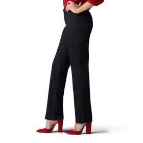 Lee Women’s Wrinkle-Free Relaxed Fit Straight Leg Pant – Buy Online at AbmarketX