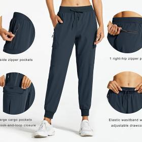 Libin Women’s Cargo Jogger Hiking Pants – Buy Online at AbmarketX
