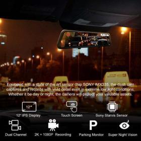 Rexing M1 Pro 2K Dual Mirror Dash Cam – Buy Online at AbmarketX