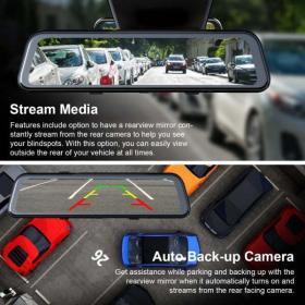 Rexing M1 Pro 2K Dual Mirror Dash Cam – Buy Online at AbmarketX