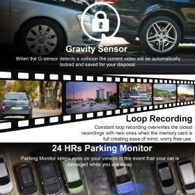 Rexing M1 Pro 2K Dual Mirror Dash Cam – Buy Online at AbmarketX