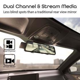 Rexing M1 10″ HD Dual‑Channel Mirror Dash Cam – Buy Online at AbmarketX