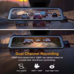Rexing M2 Smart BSD ADAS Dual Mirror Dash Cam – Buy Online at AbmarketX
