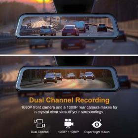 Rexing M2 Smart BSD ADAS Dual Mirror Dash Cam – Buy Online at AbmarketX