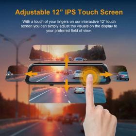 Rexing M2 Smart BSD ADAS Dual Mirror Dash Cam – Buy Online at AbmarketX