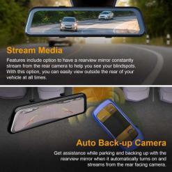 Rexing M2 Smart BSD ADAS Dual Mirror Dash Cam – Buy Online at AbmarketX
