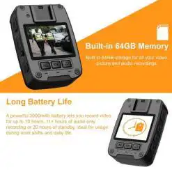 Rexing P2 FHD Body Camera 1080p Full HD With Type-C Port – Buy Online at AbmarketX