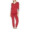 Mae Women’s Thermal Henley Pajama Set – Buy Online at AbmarketX