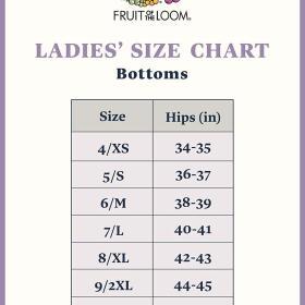 Fruit of the Loom Women’s Cotton Blend Low Rise Brief – Buy Online at AbmarketX