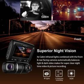 Rexing S1 3‑Channel Dash Cam – Buy Online at AbmarketX