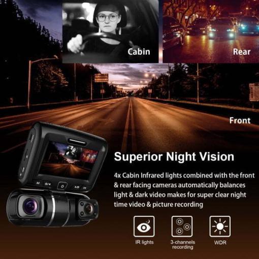 Rexing S1 3‑Channel Dash Cam - Image 5