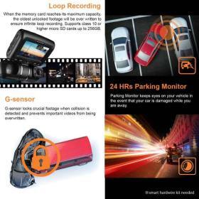 Rexing S1 3‑Channel Dash Cam – Buy Online at AbmarketX