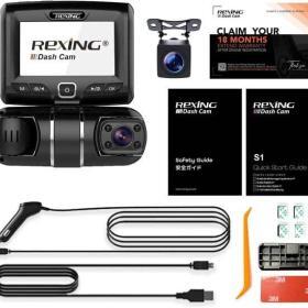 Rexing S1 3‑Channel Dash Cam – Buy Online at AbmarketX