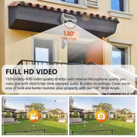 REXING Wireless Solar Powered Outdoor Security Camera – Buy Online at AbmarketX
