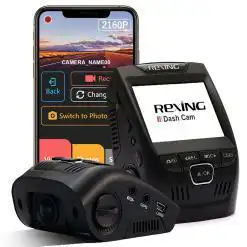 Rexing V1-4K Ultra HD Car Dash Cam with Wi-Fi – Buy Online at AbmarketX