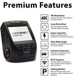 Rexing V1-4K Ultra HD Car Dash Cam with Wi-Fi – Buy Online at AbmarketX