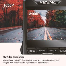 Rexing V1-4K Ultra HD Car Dash Cam with Wi-Fi – Buy Online at AbmarketX