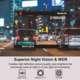 Rexing V1-4K Ultra HD Car Dash Cam with Wi-Fi – Buy Online at AbmarketX