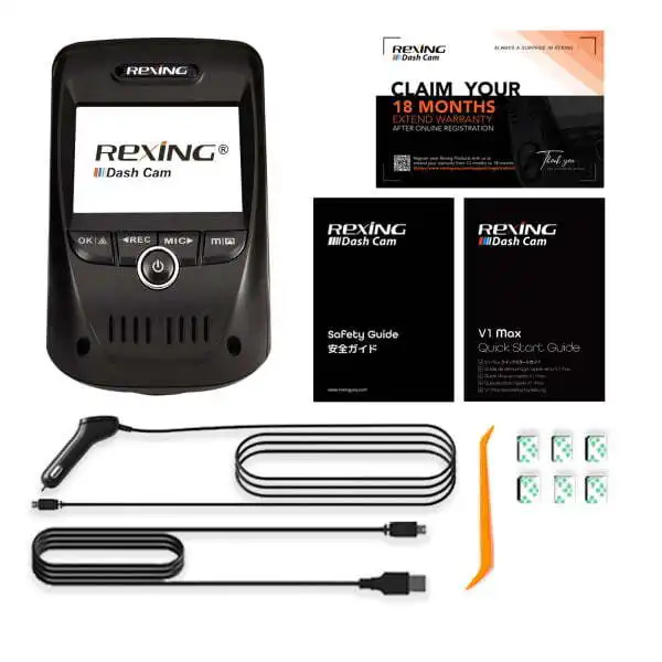 Rexing V1 MAX 4K Dash Cam with Wi-Fi and GPS – Buy Online at AbmarketX