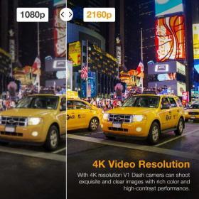 Rexing V1-4K Ultra HD Car Dash Cam with Built-in GPS Logger – Buy Online at AbmarketX