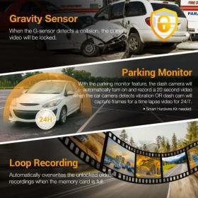 Rexing V1-4K Ultra HD Car Dash Cam with Built-in GPS Logger – Buy Online at AbmarketX
