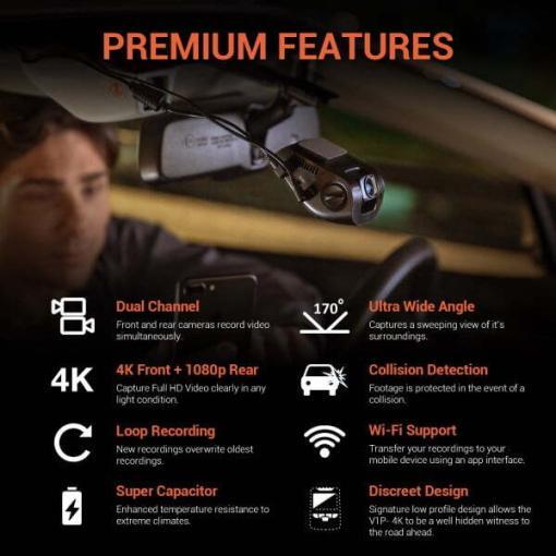 Rexing V1P 4K Dual‑Channel Dash Cam - Image 2