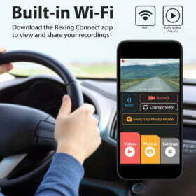Rexing V1P Pro Dual 1080p Dash Cam with Wi-Fi & GPS – Buy Online at AbmarketX