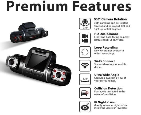 Rexing V2 PRO FULL HD Dual Camera – Buy Online at AbmarketX