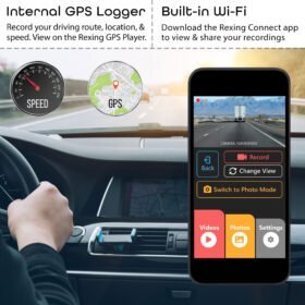 Rexing V3 Dual‑Channel Dash Cam Bundle – Buy Online at AbmarketX