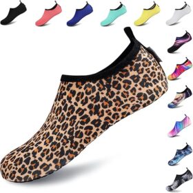 VIFUUR Water Sports Shoes for Male & Female – Leopard Orange – Buy Online at AbmarketX