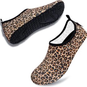 VIFUUR Water Sports Shoes for Male & Female – Leopard Orange – Buy Online at AbmarketX