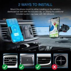 Rexing X5 Motorized Wireless Qi Car Mount – Buy Online at AbmarketX