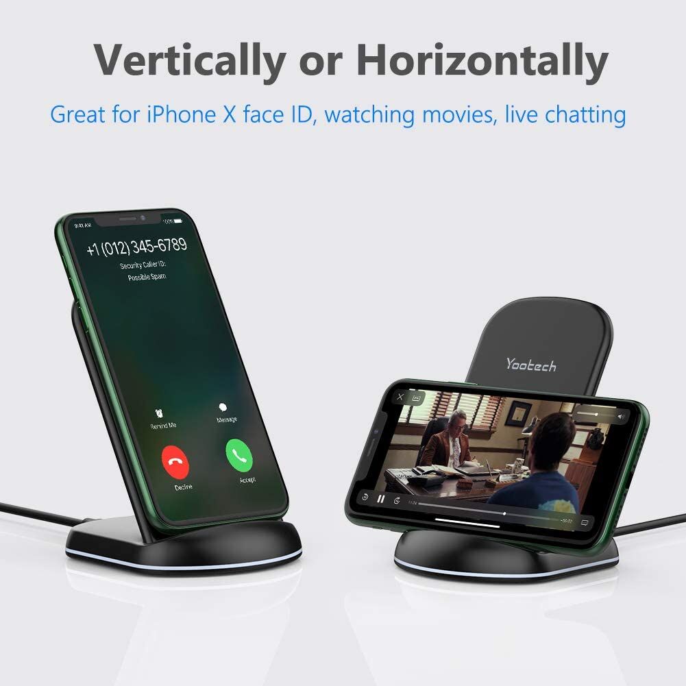 Yootech 10W Max Wireless Charging Stand – Buy Online at AbmarketX