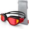 ZIONOR G1 Polarized Swimming Goggles – Mirror Red – Buy Online at AbmarketX