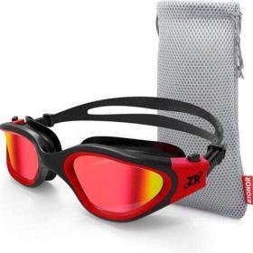 ZIONOR G1 Polarized Swimming Goggles – Mirror Red – Buy Online at AbmarketX