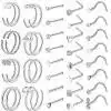 ONESING 35–70 PCS 18G/20G Nose Rings Set – Buy Online at AbmarketX