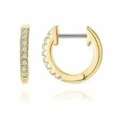 PAVOI 14K Gold Plated Cubic Zirconia Cuff Earrings – Buy Online at AbmarketX
