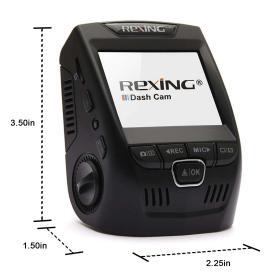 Rexing V1 Basic 1080p Dash Cam – Buy Online at AbmarketX